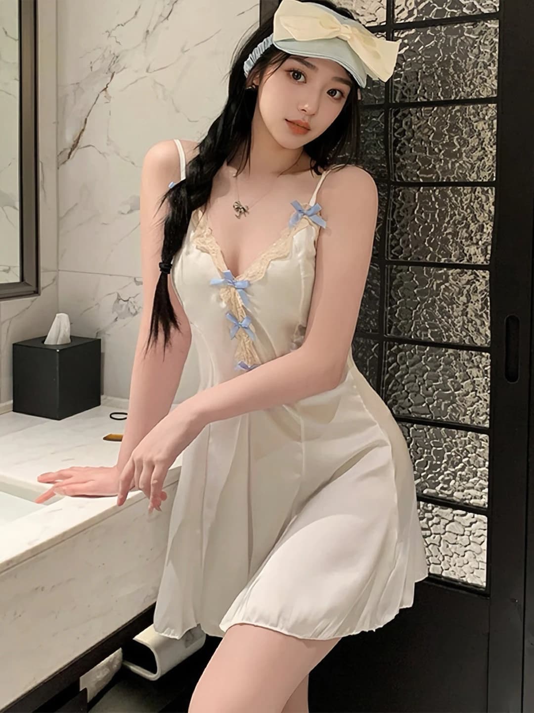 White nightgown