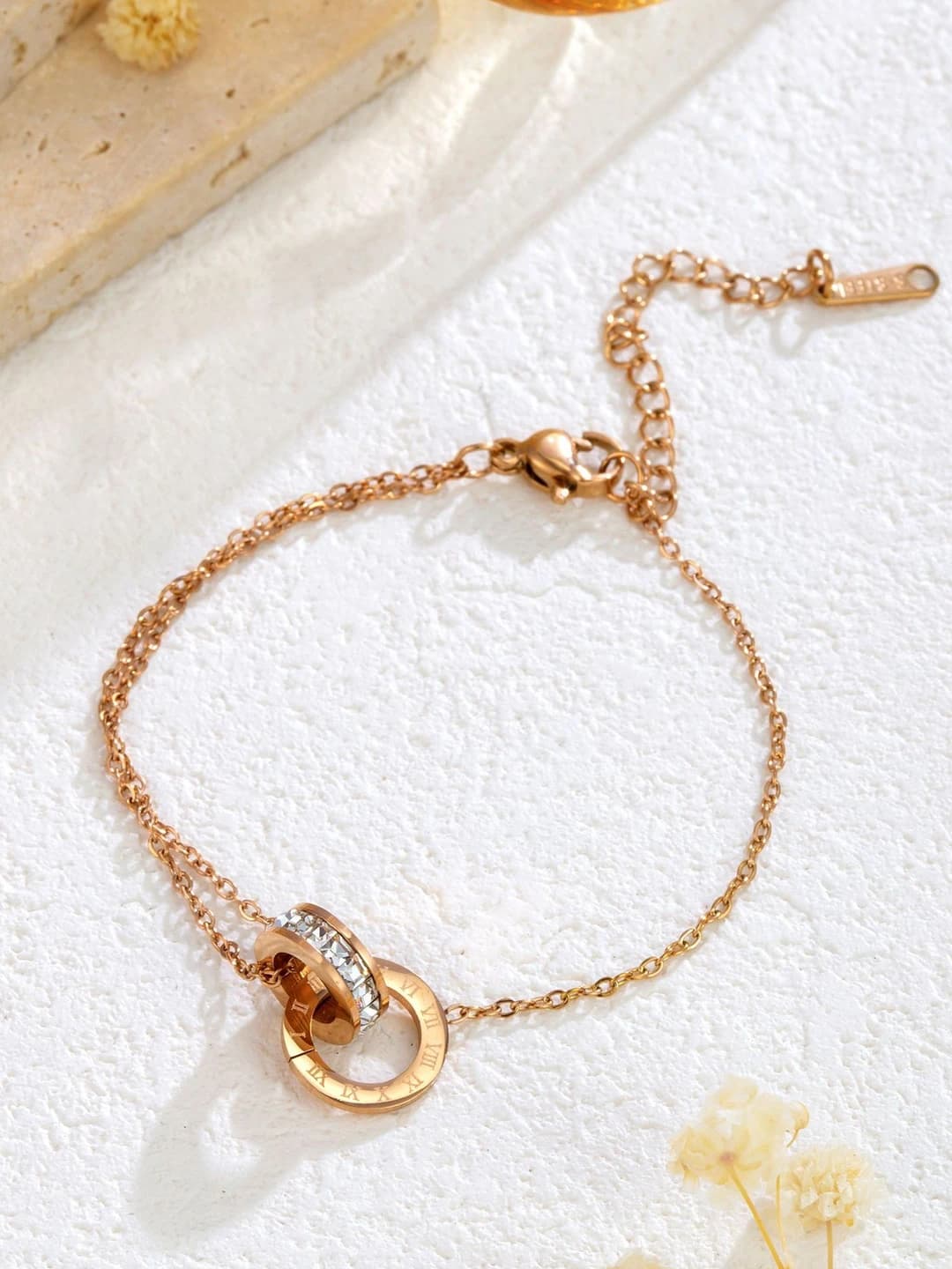 6631-Rose gold bracelet