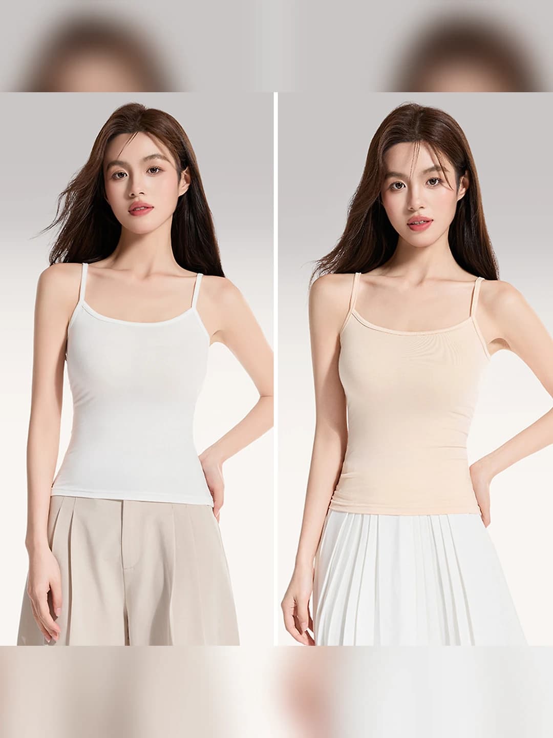White + Nude, 2 pcs