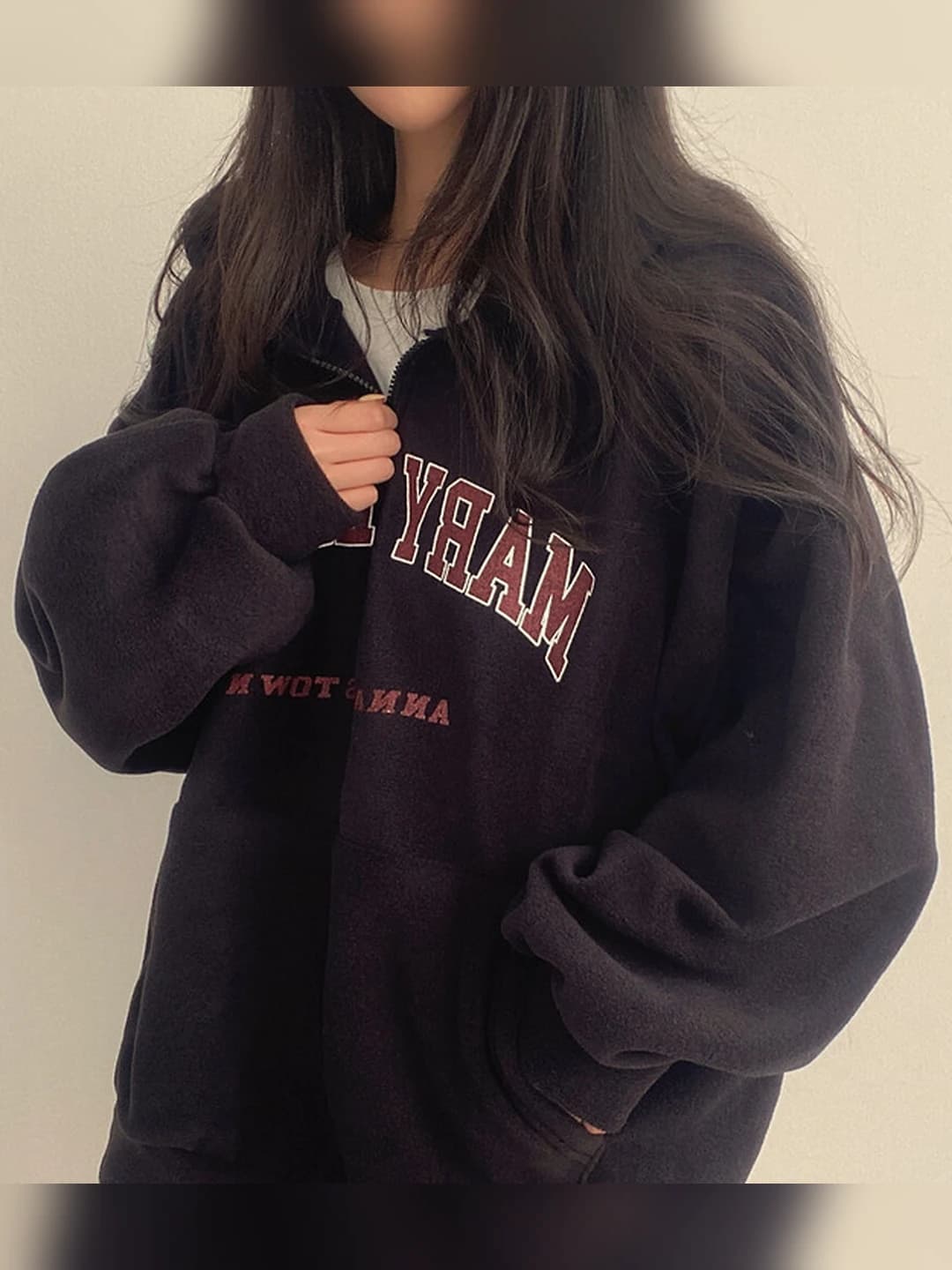 356 black, fleece-lined
