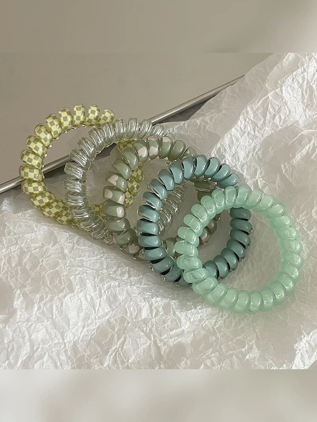 Green 5-piece set
