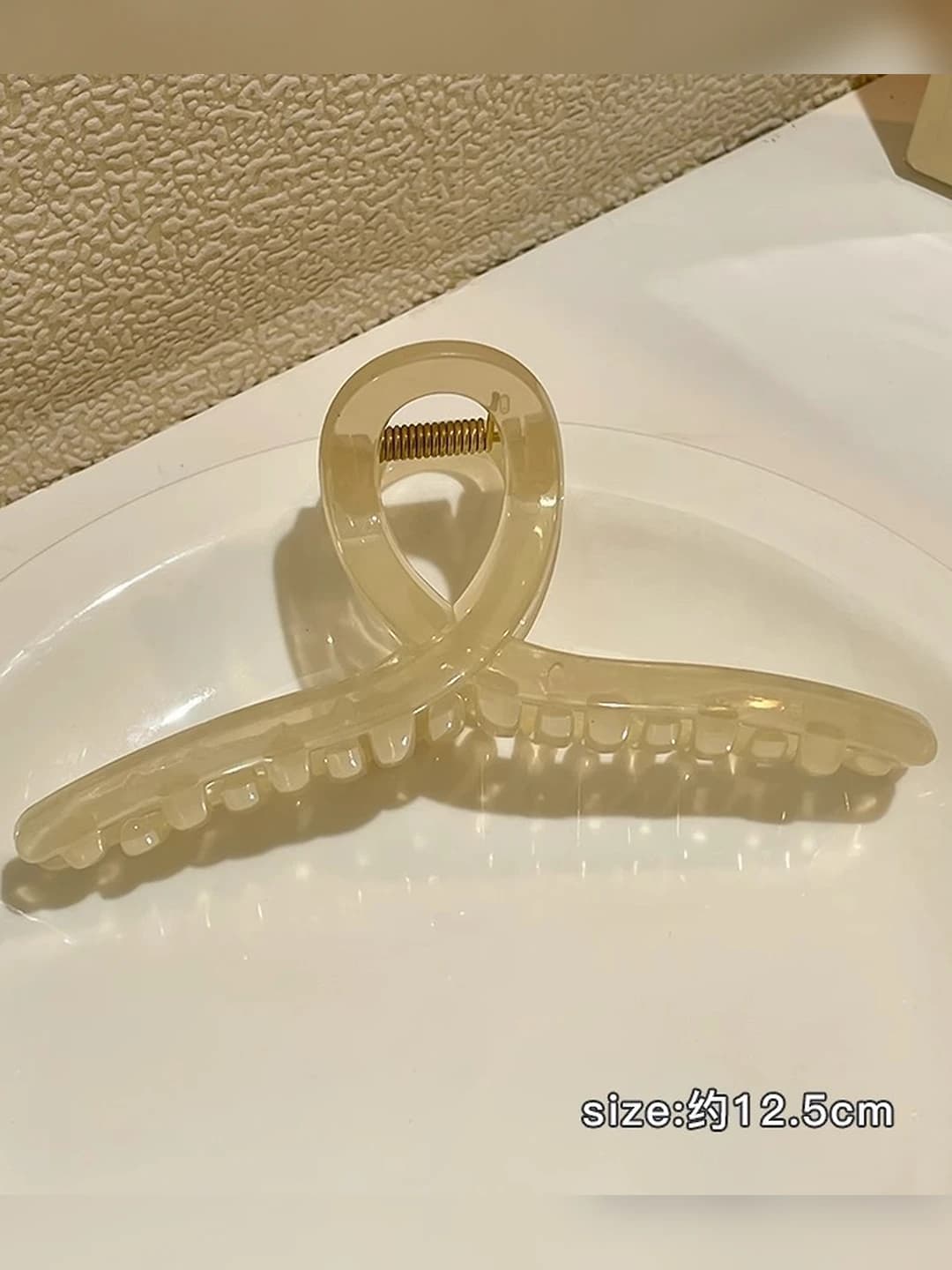 1# Clear, crisscross 12.5 cm
