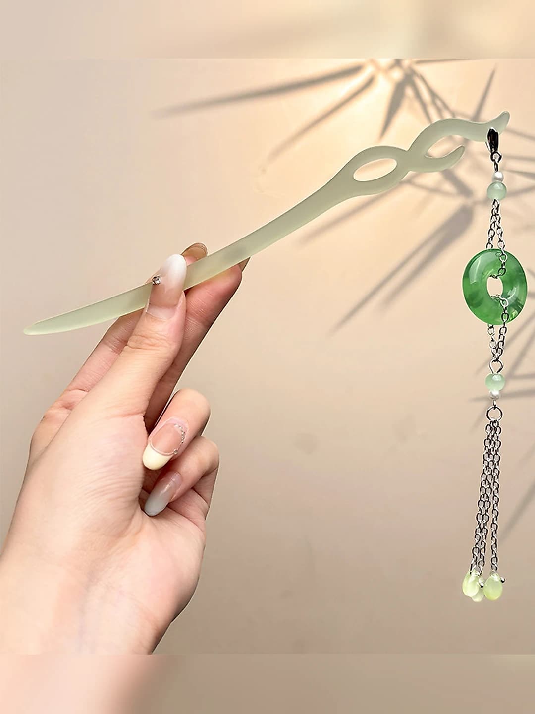 41# Black mountain calligraphy, safety pendant hairpin