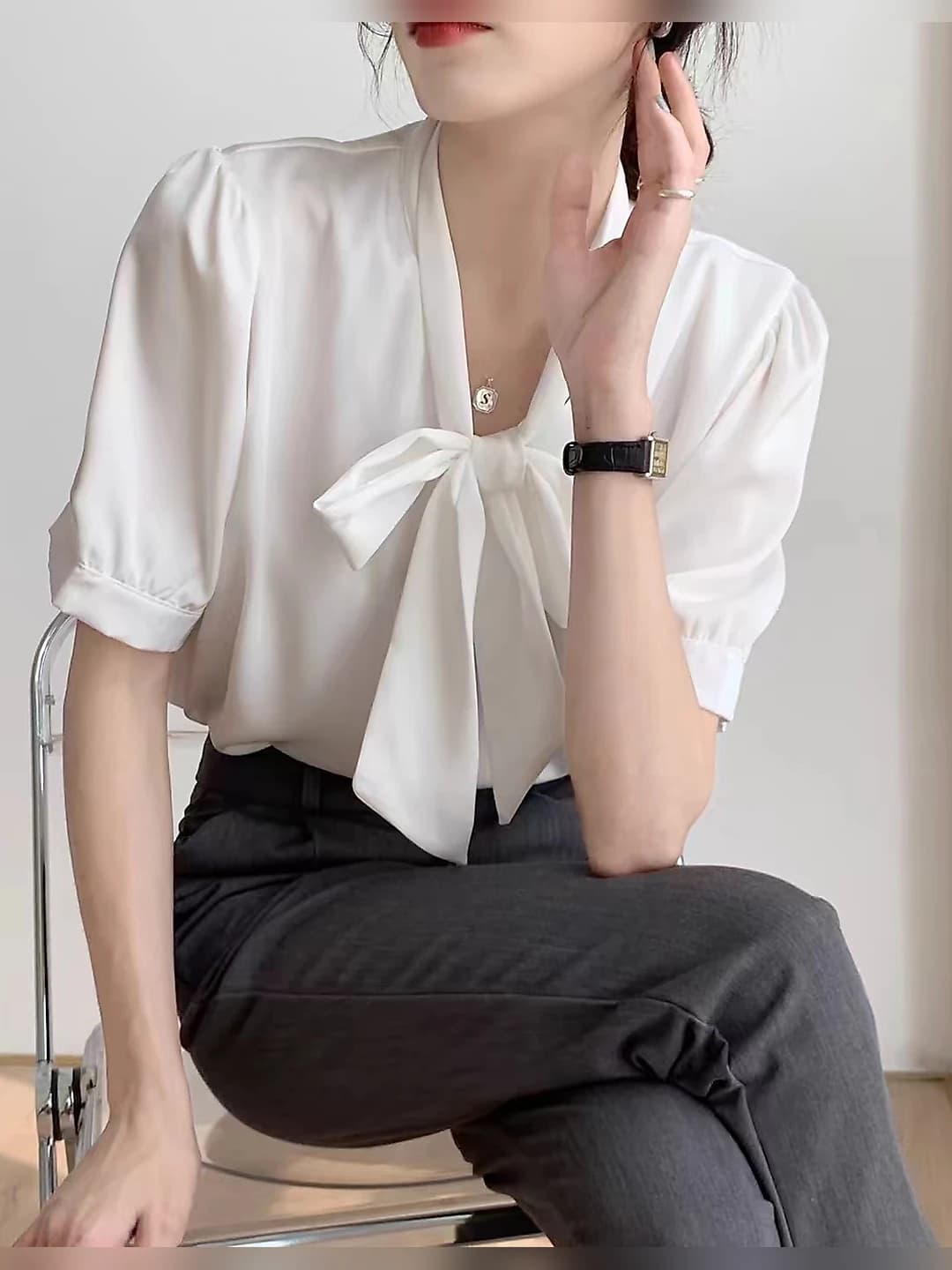 White - Short sleeve