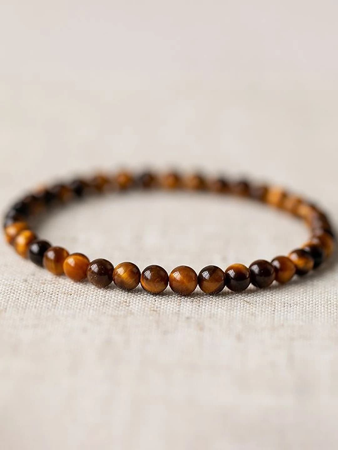 Tiger eye 4 mm [Elastic]