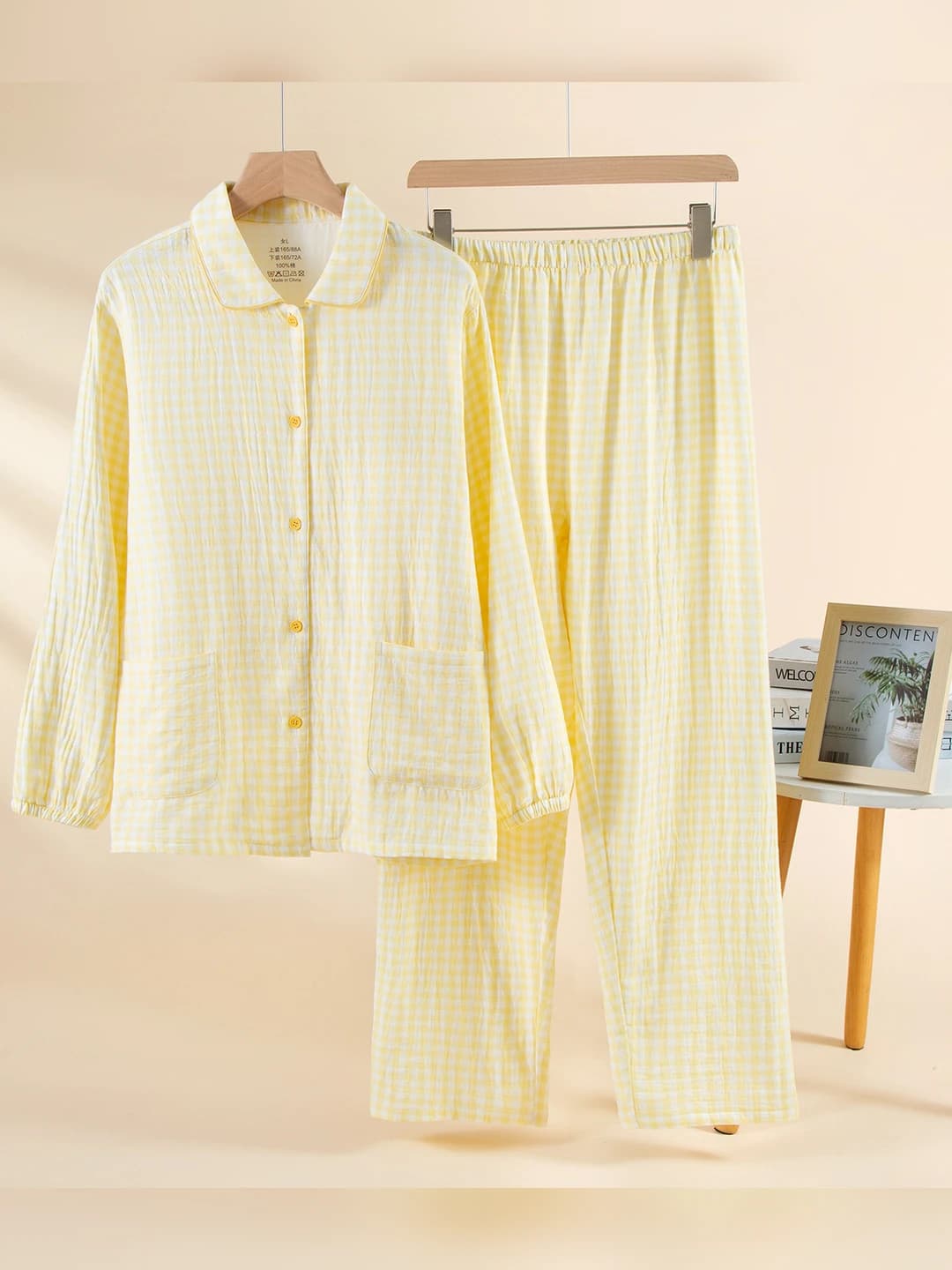Chao Yang Plaid Yellow