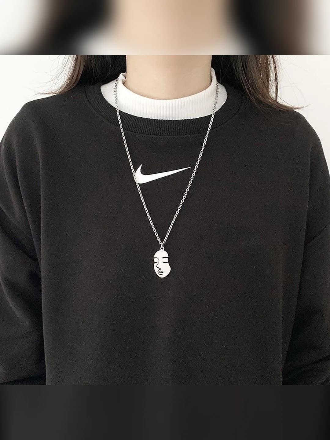 Face shape - 60CM O-letter chain