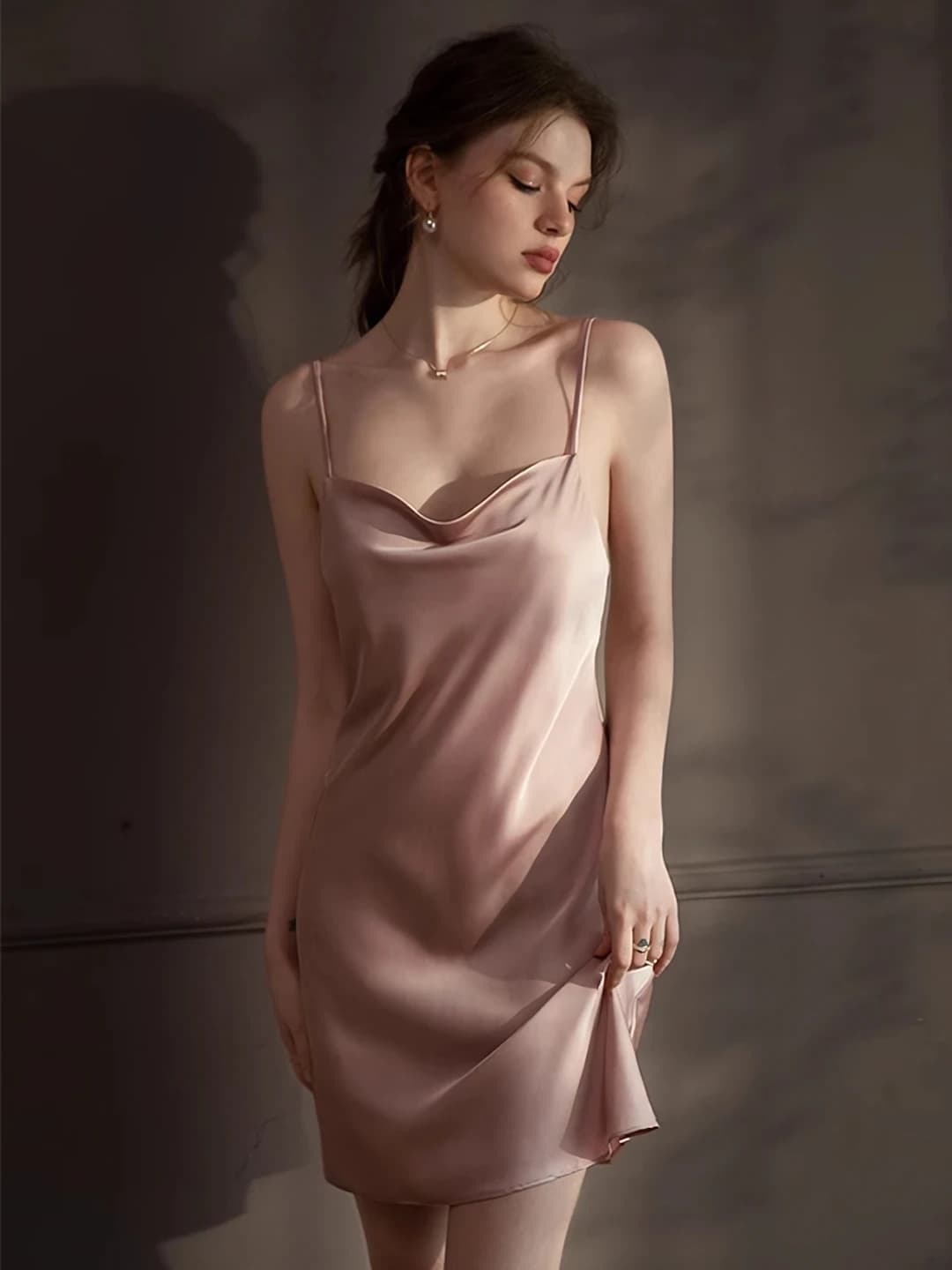 Silk nightgown - Pink