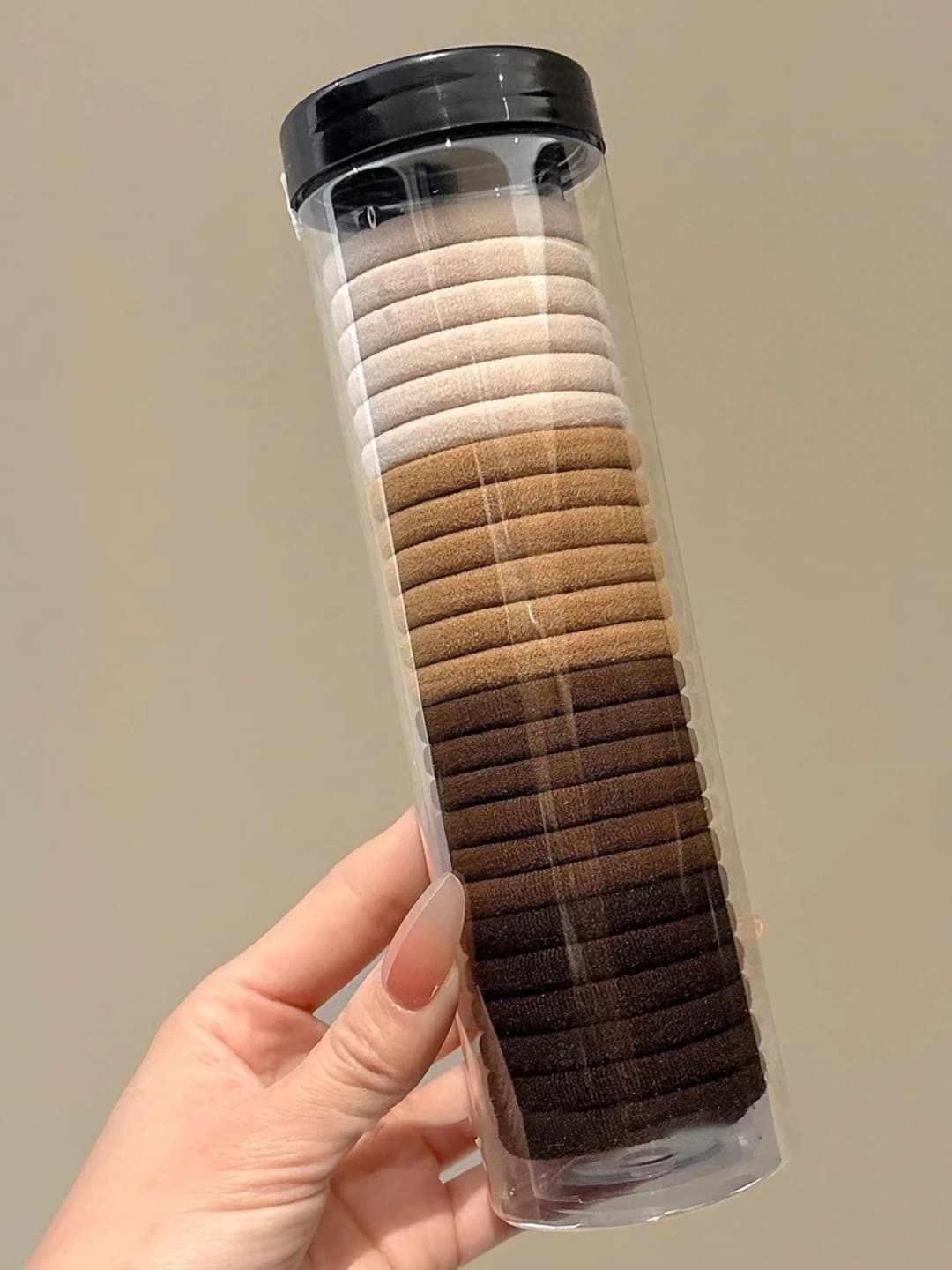 1# Coffee-brown 20 pcs in jar