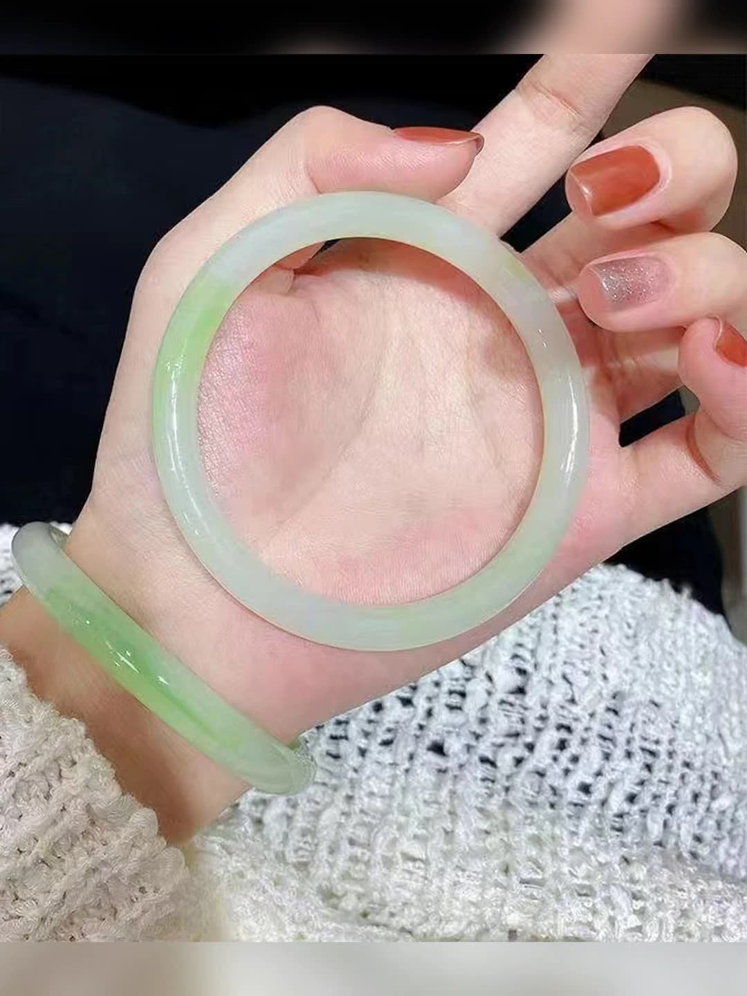 Chunky bangle, Yulan, 58mm