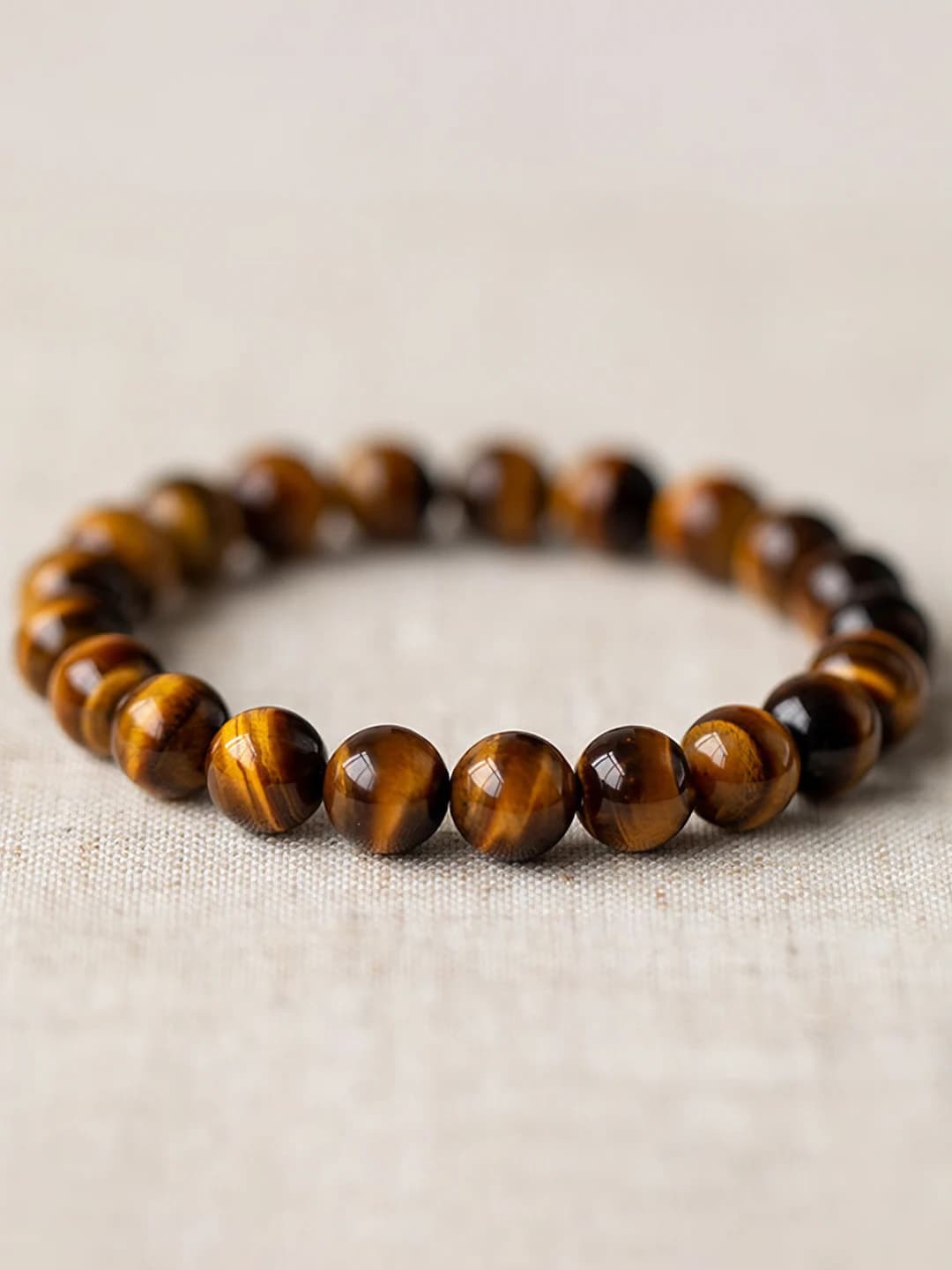 Tiger eye 8 mm [Elastic]