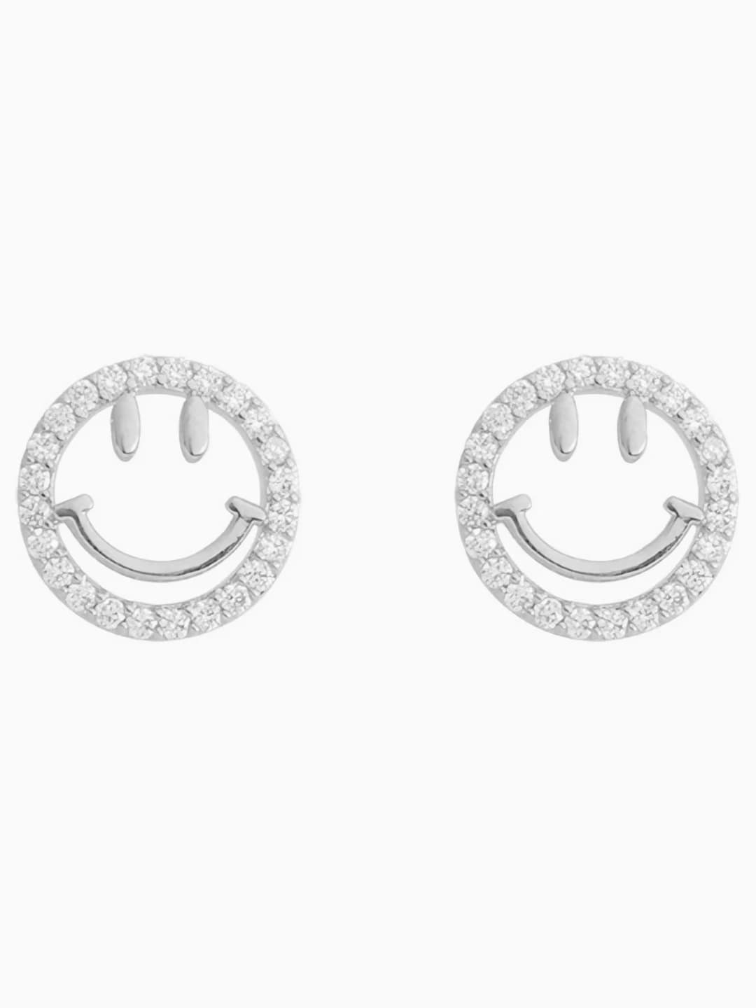 Silver smiley face