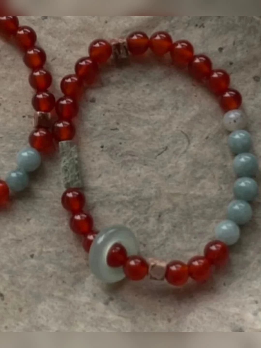 Ko'k Boshan jade, halqa