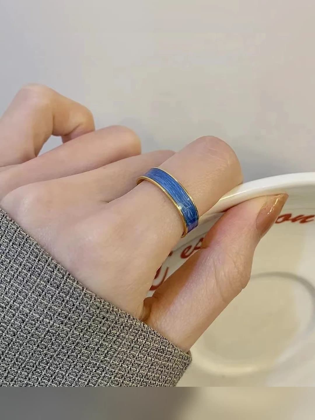 Blue ring