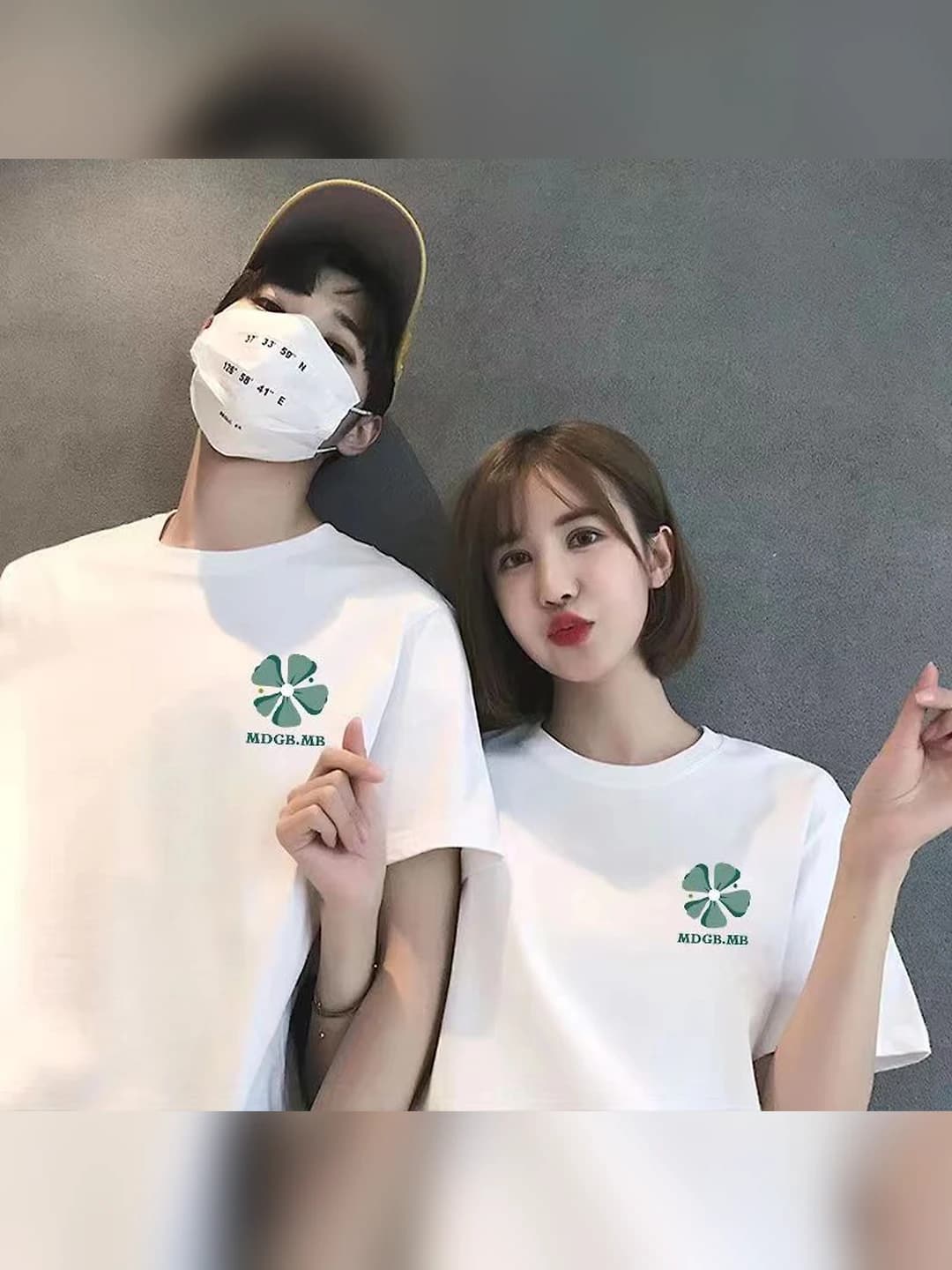 White — Four-leaf clover