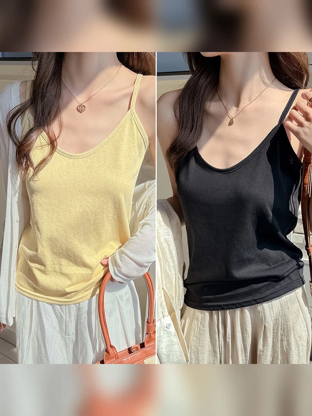 Black + light yellow, 2 pcs