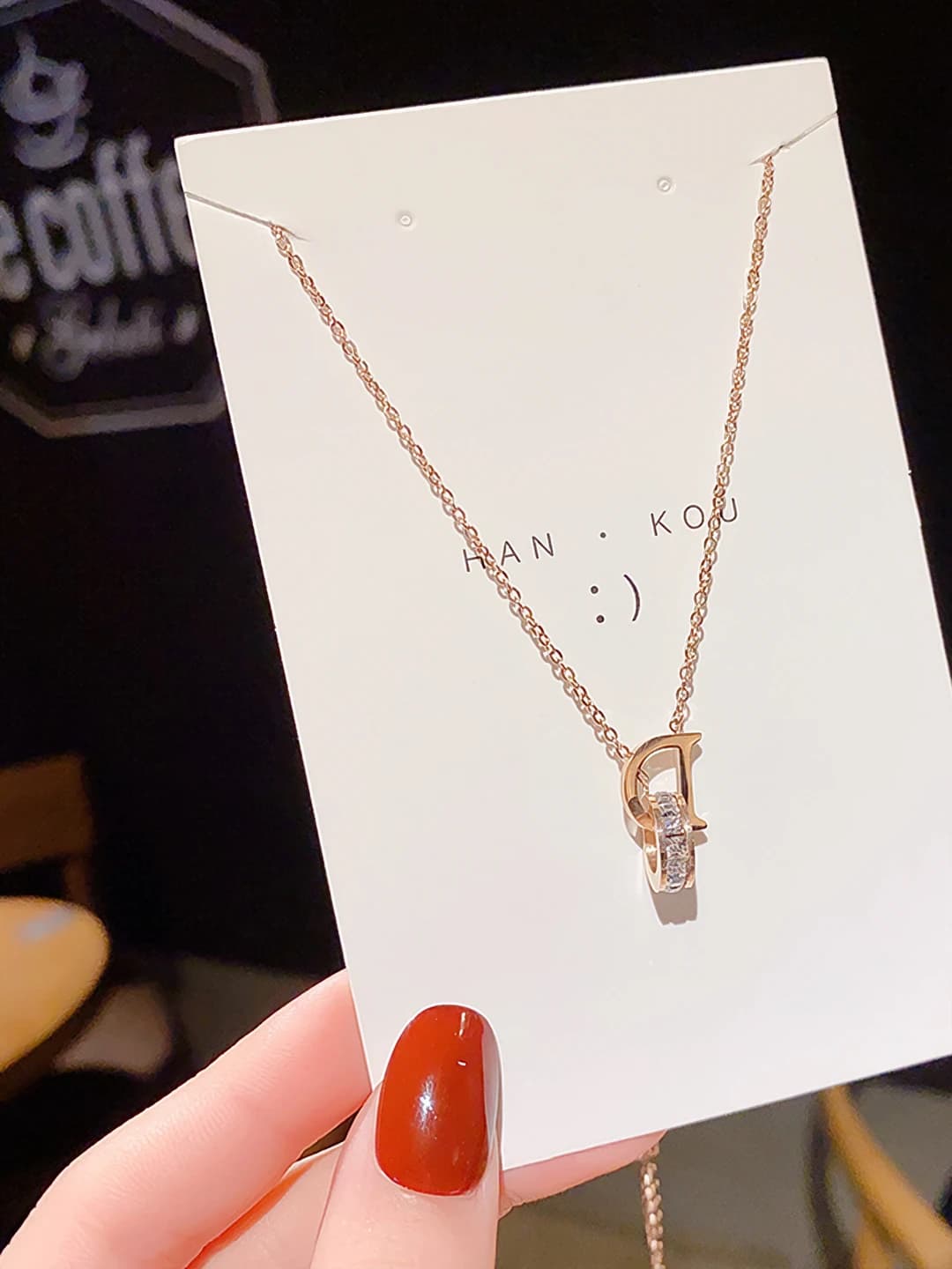 Titanium od necklace