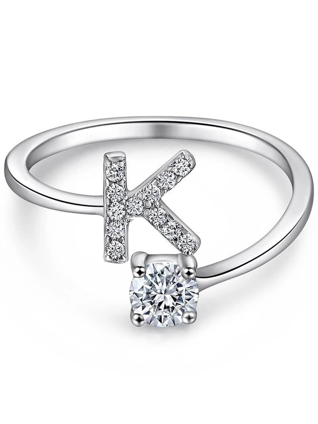 Letter ring — K