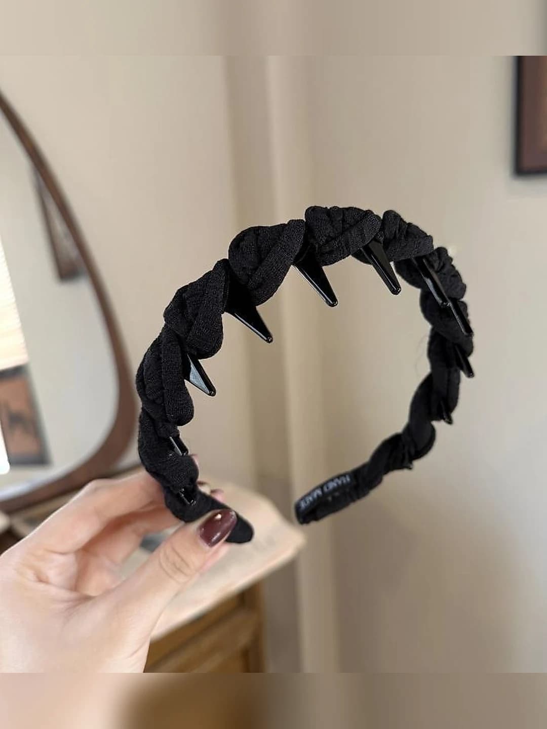 Black twisted