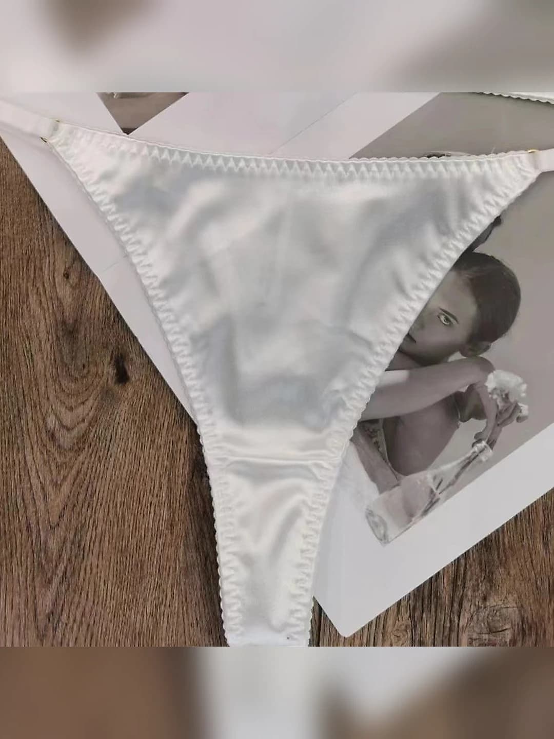 White thong