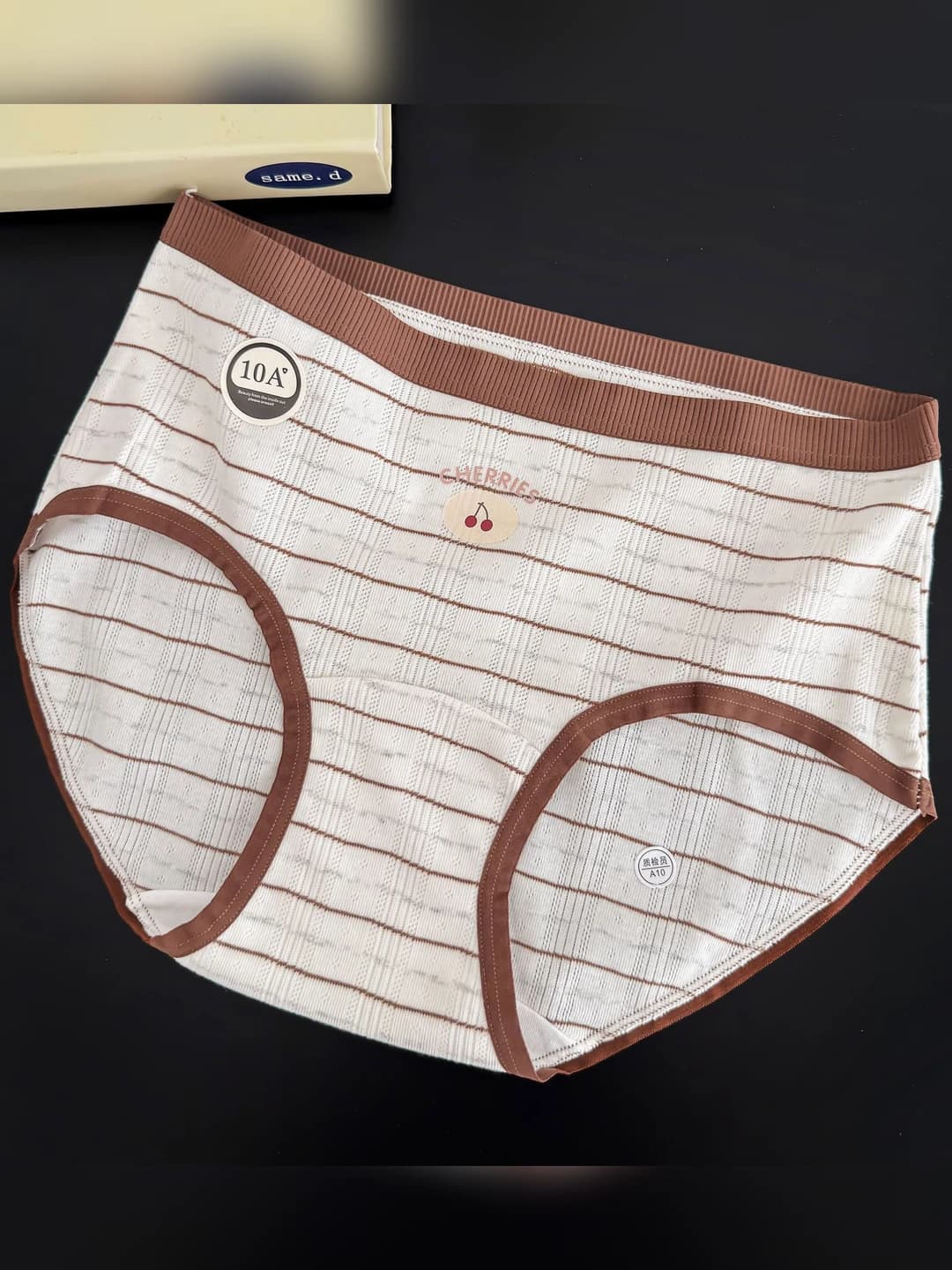 Milk coffee striped