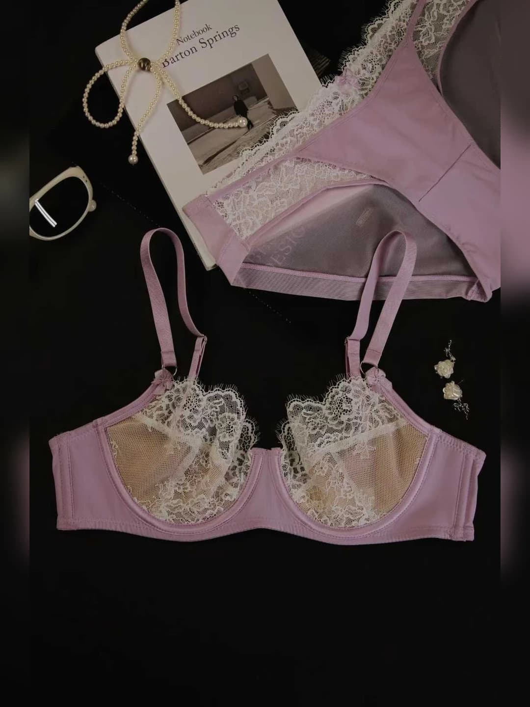 White & Purple