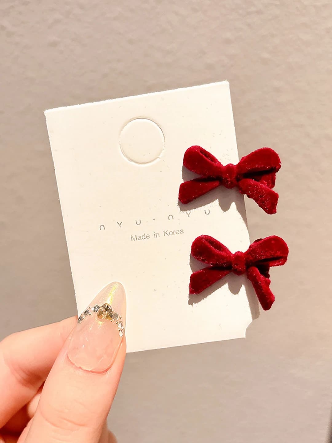 2# Alloy red double clip