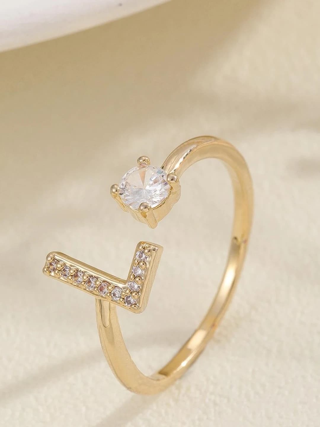 Gold letter L