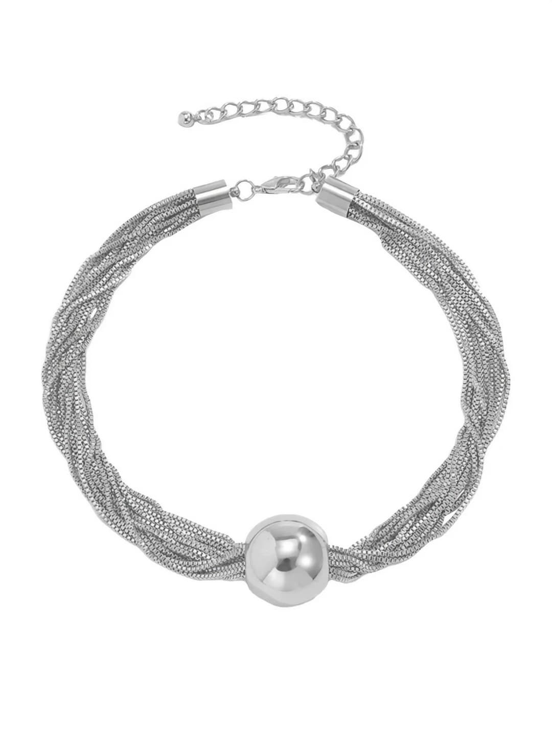 Silver necklace