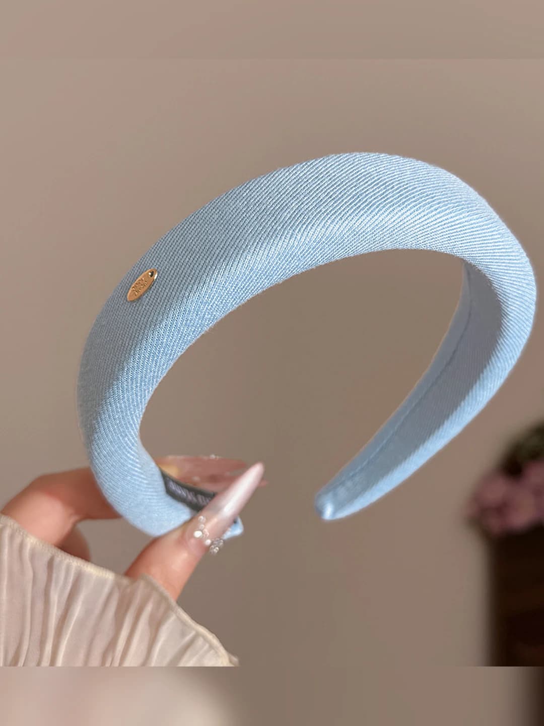 6# Blue fabric sponge, 2.5 cm