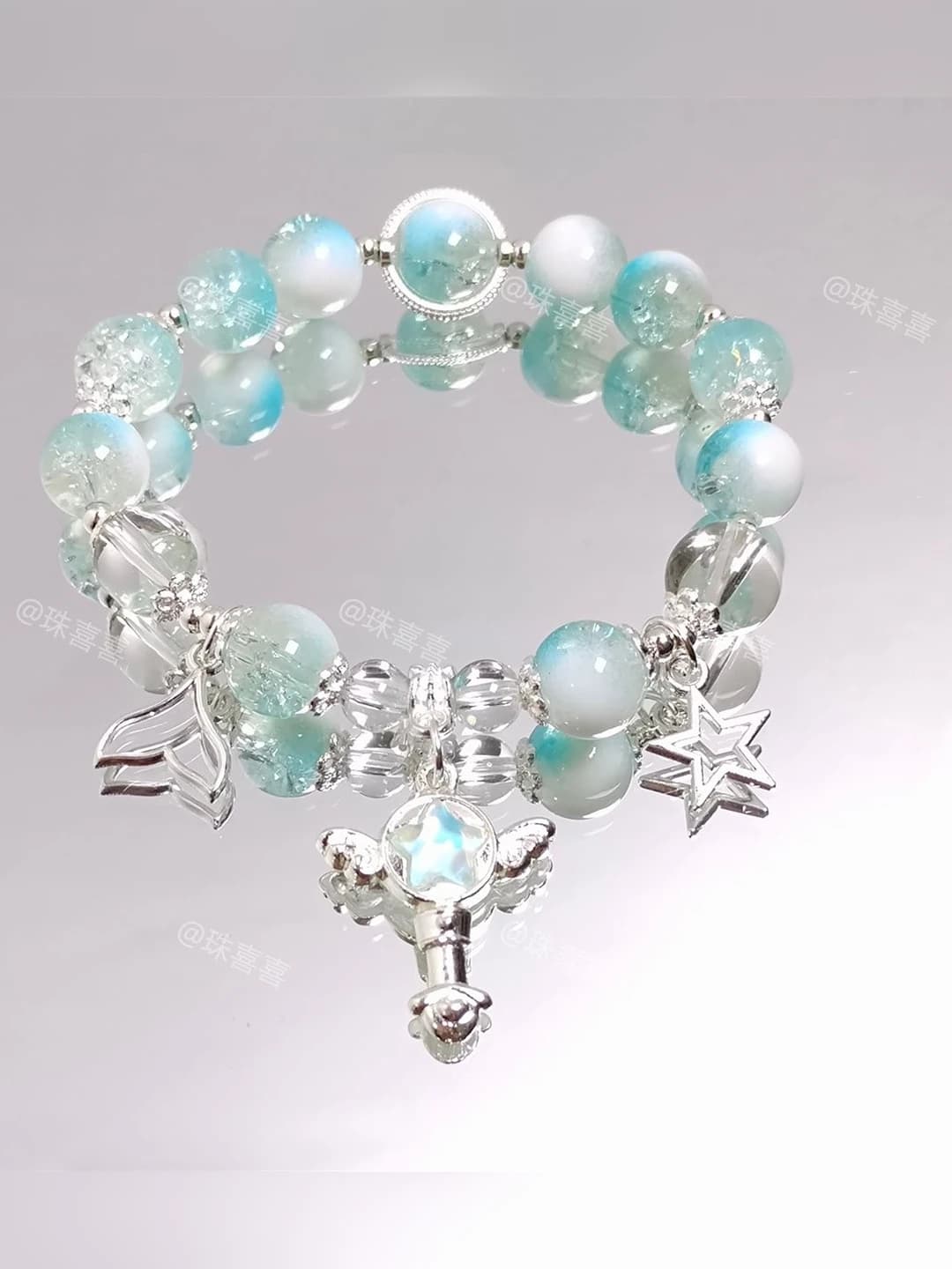 Crystal Fairy Wand Blue