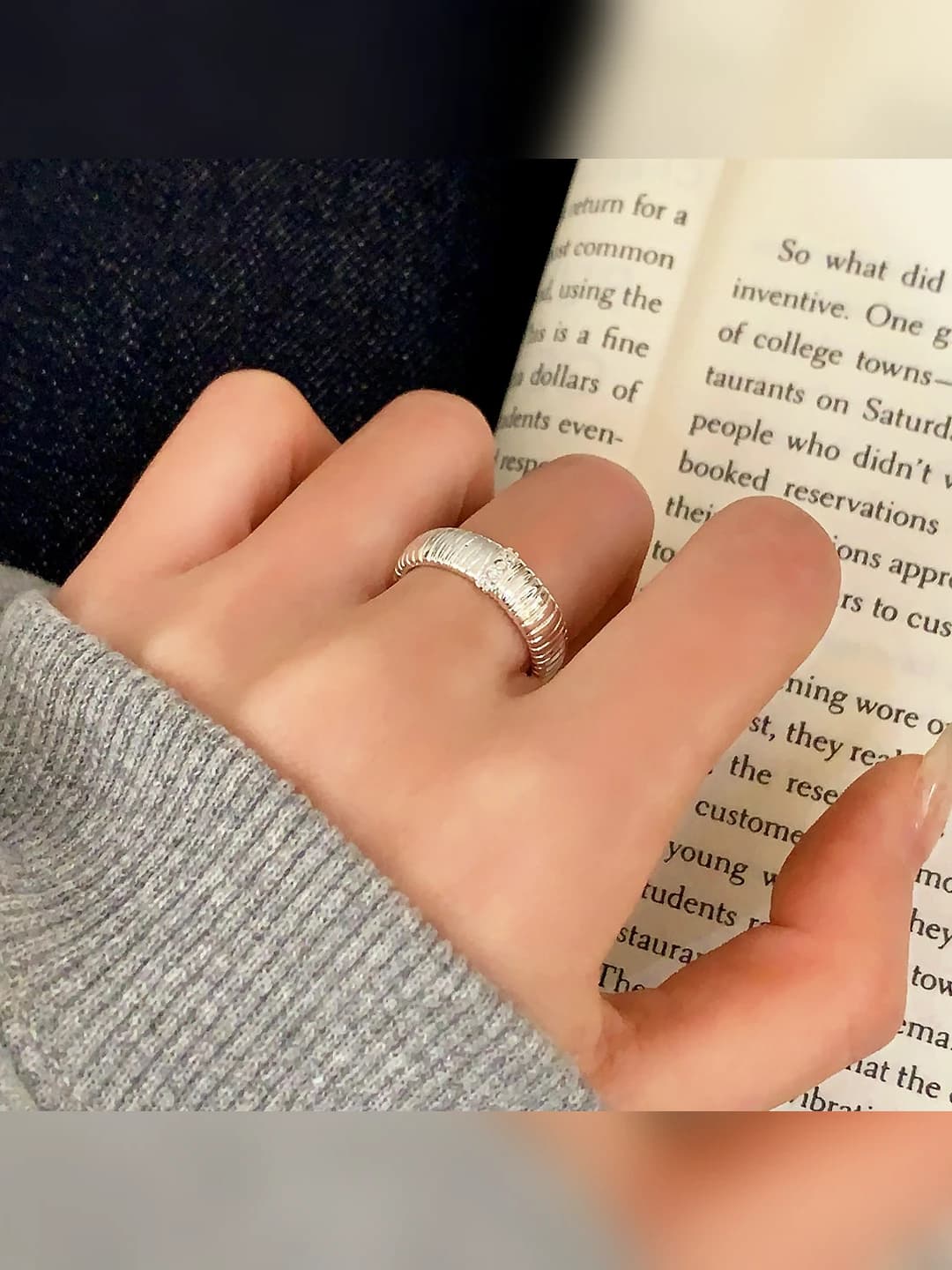 Silver ring