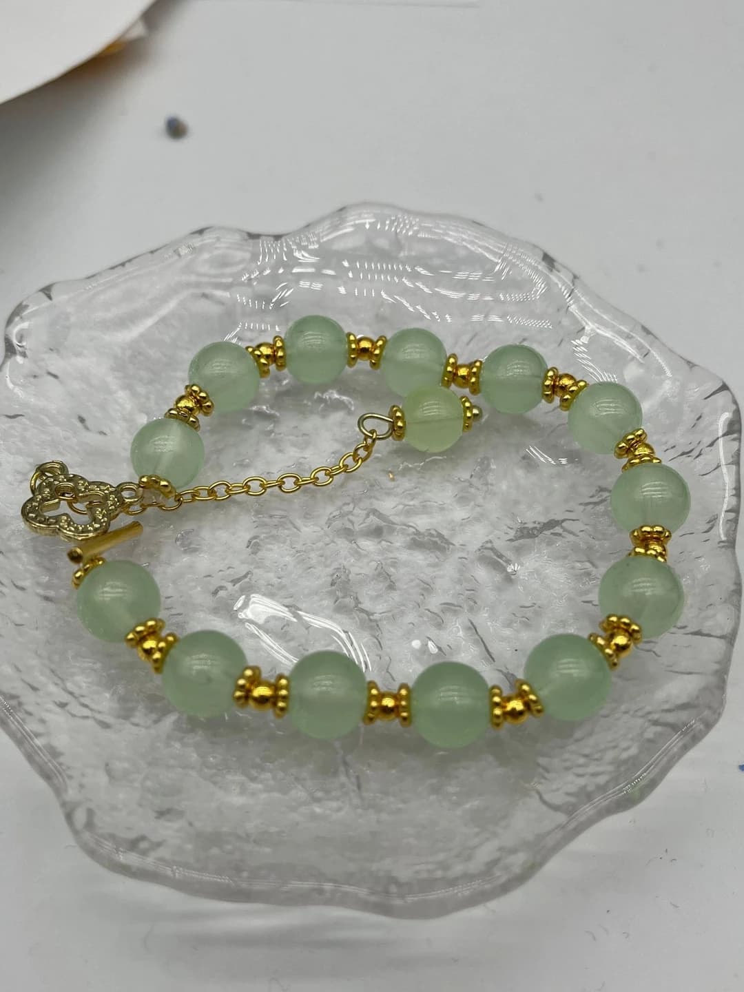 8MM Hetian jade bracelet
