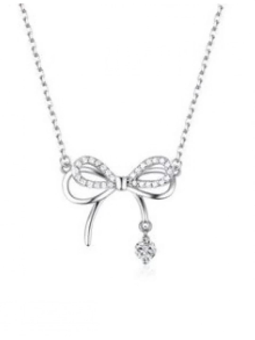 Bow, rhinestone