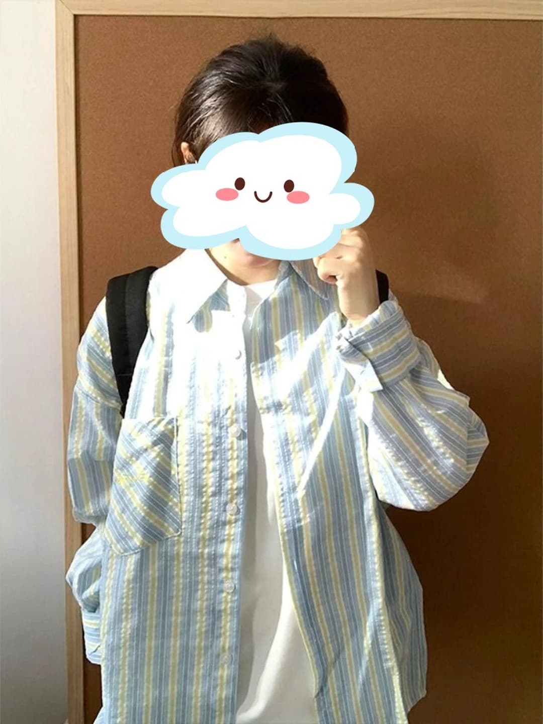 Light blue plaid