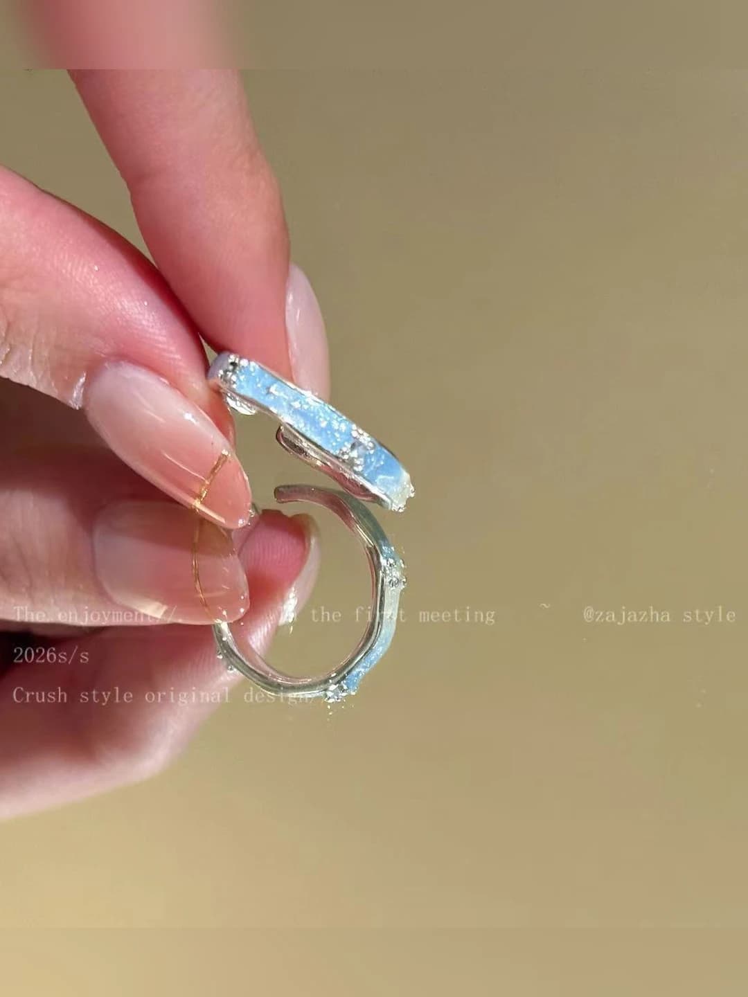 4# blue ring