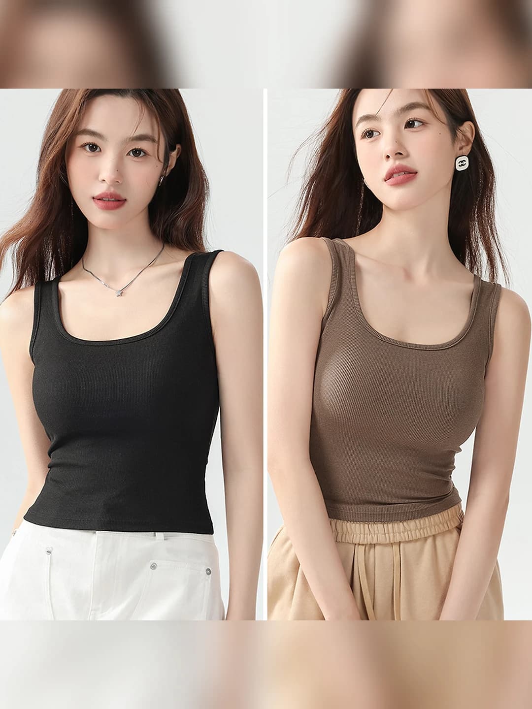 Qora + Jigarrang, 2 dona