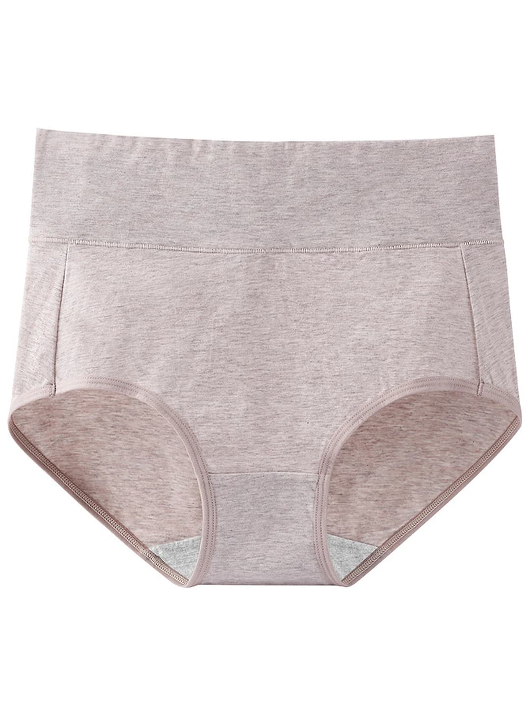 High waist panties women 1260 milk coffee