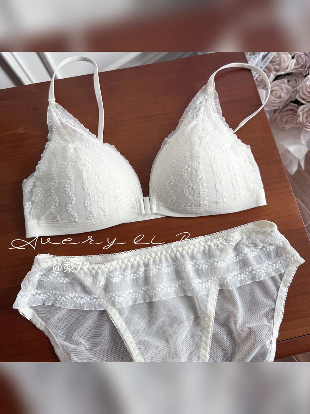Champagne white set