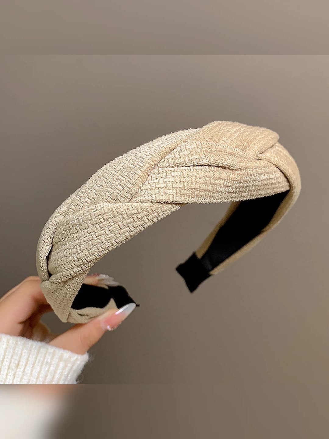04 Apricot headband