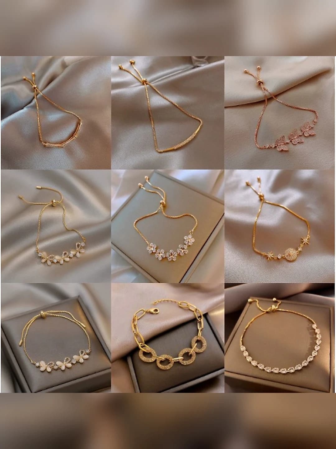 Women's pearl bracelet in titanium steel, star shape, design element in Instagram style