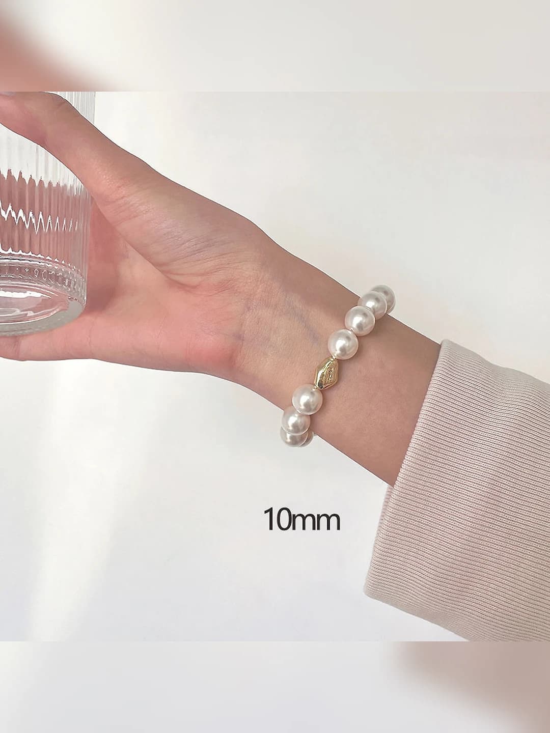 10mm pearl bracelet