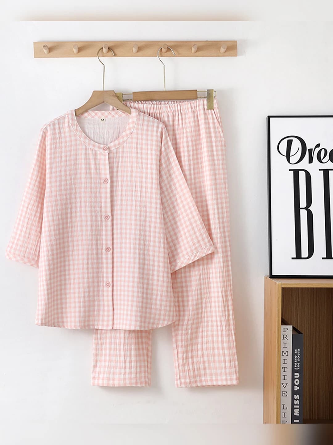 Pink plaid