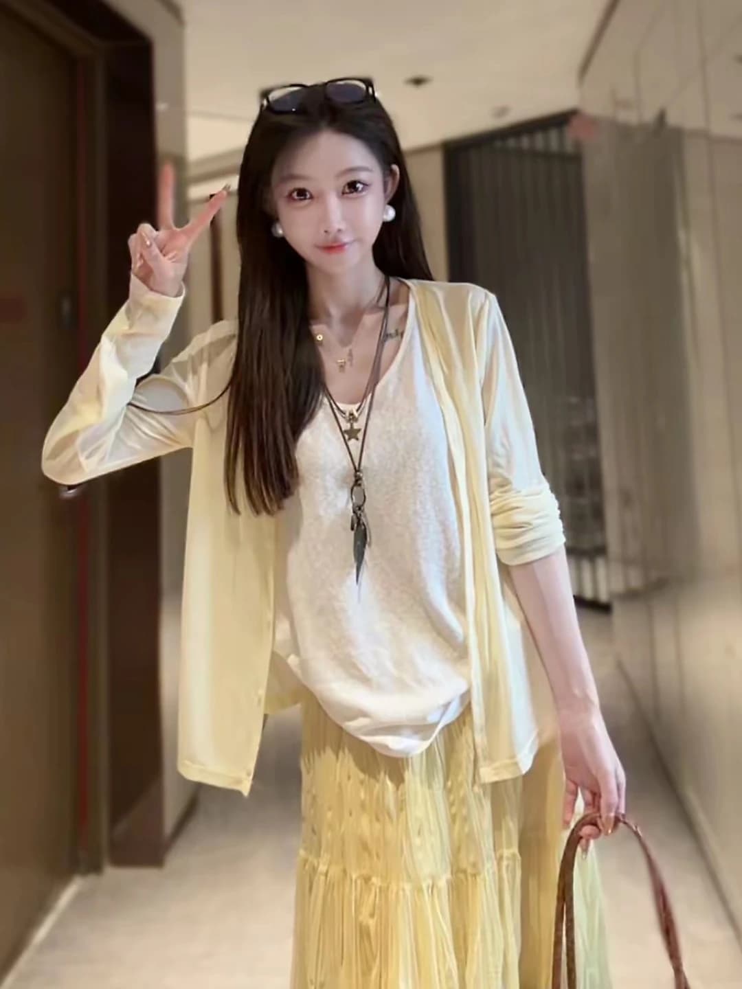 Cream yellow