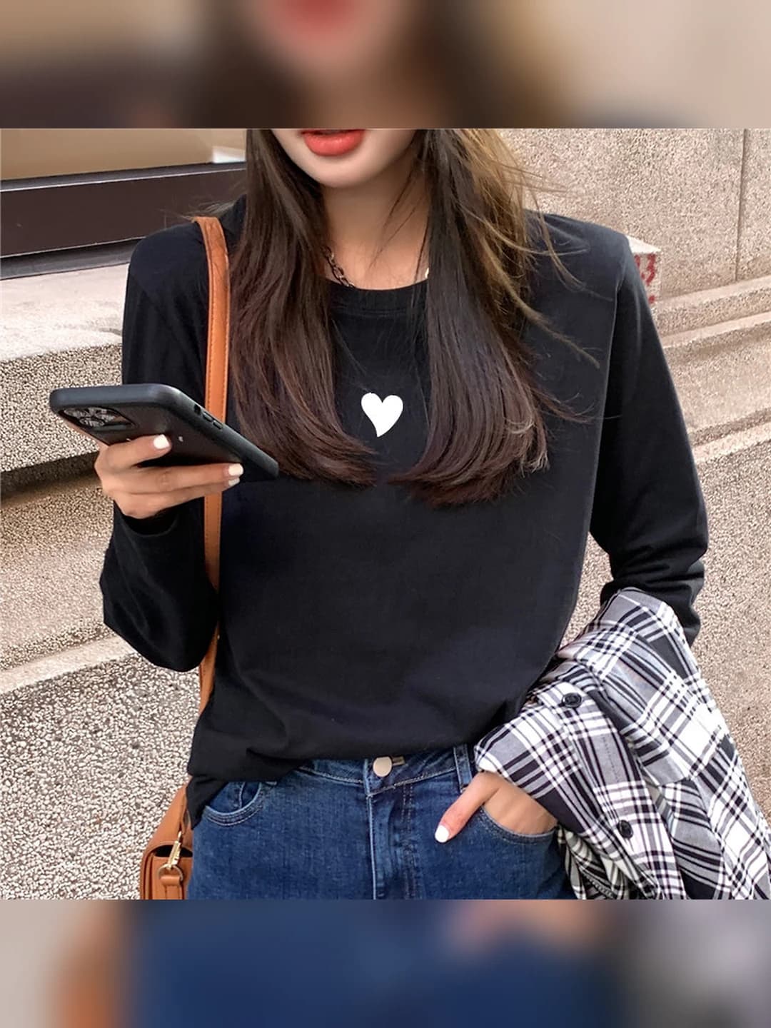 Black small heart