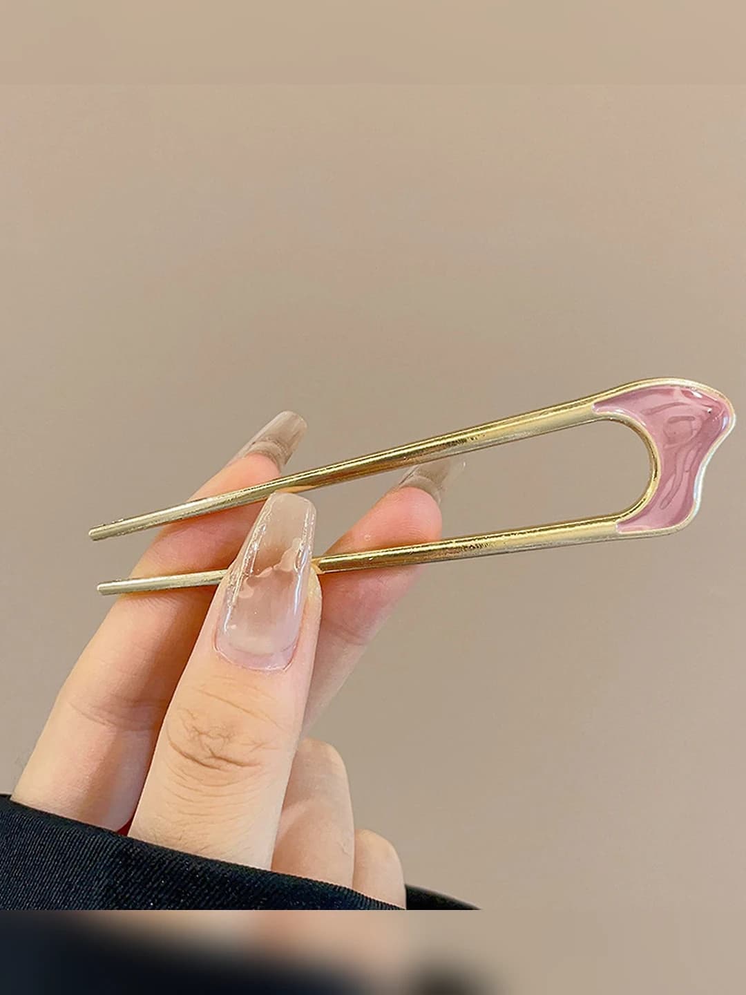 6# Irregular shell - Dark pink