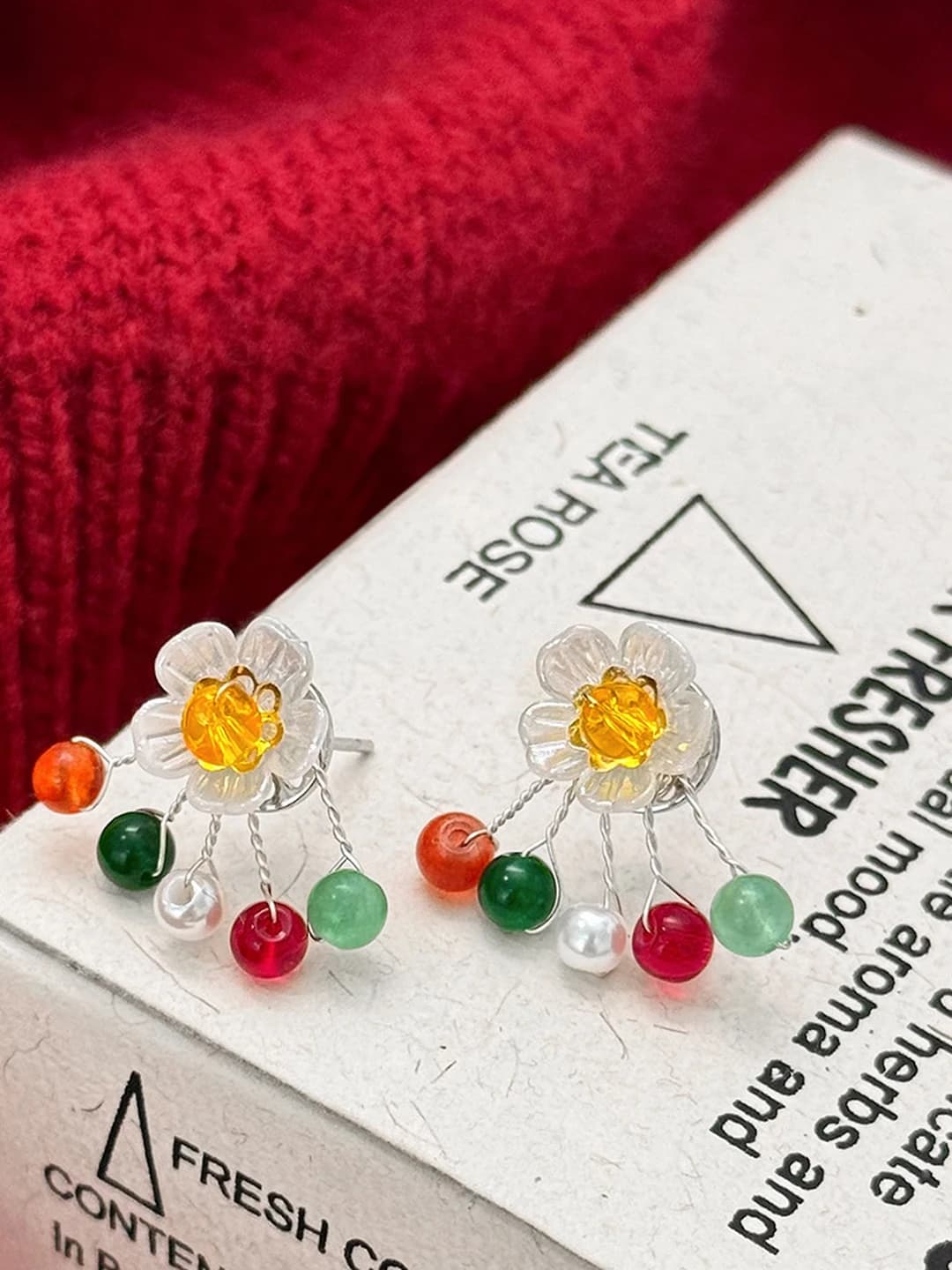 Colored beads