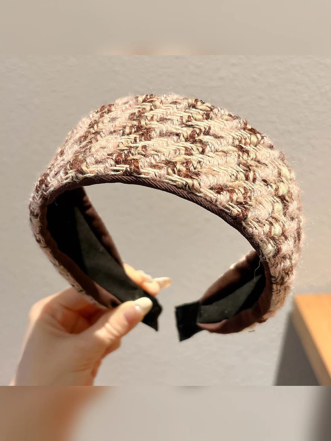 3# Pink plaid - 5.5 cm
