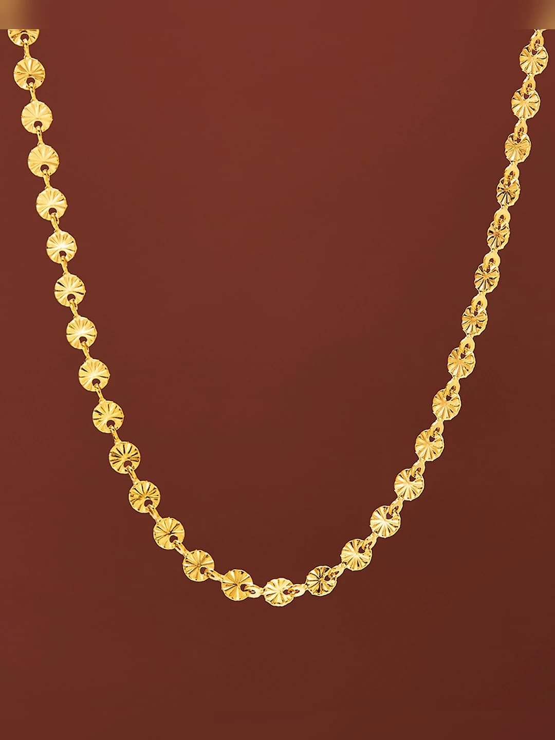 Женская цепь из титановой стали с покрытием 18K, оригинальный дизайн