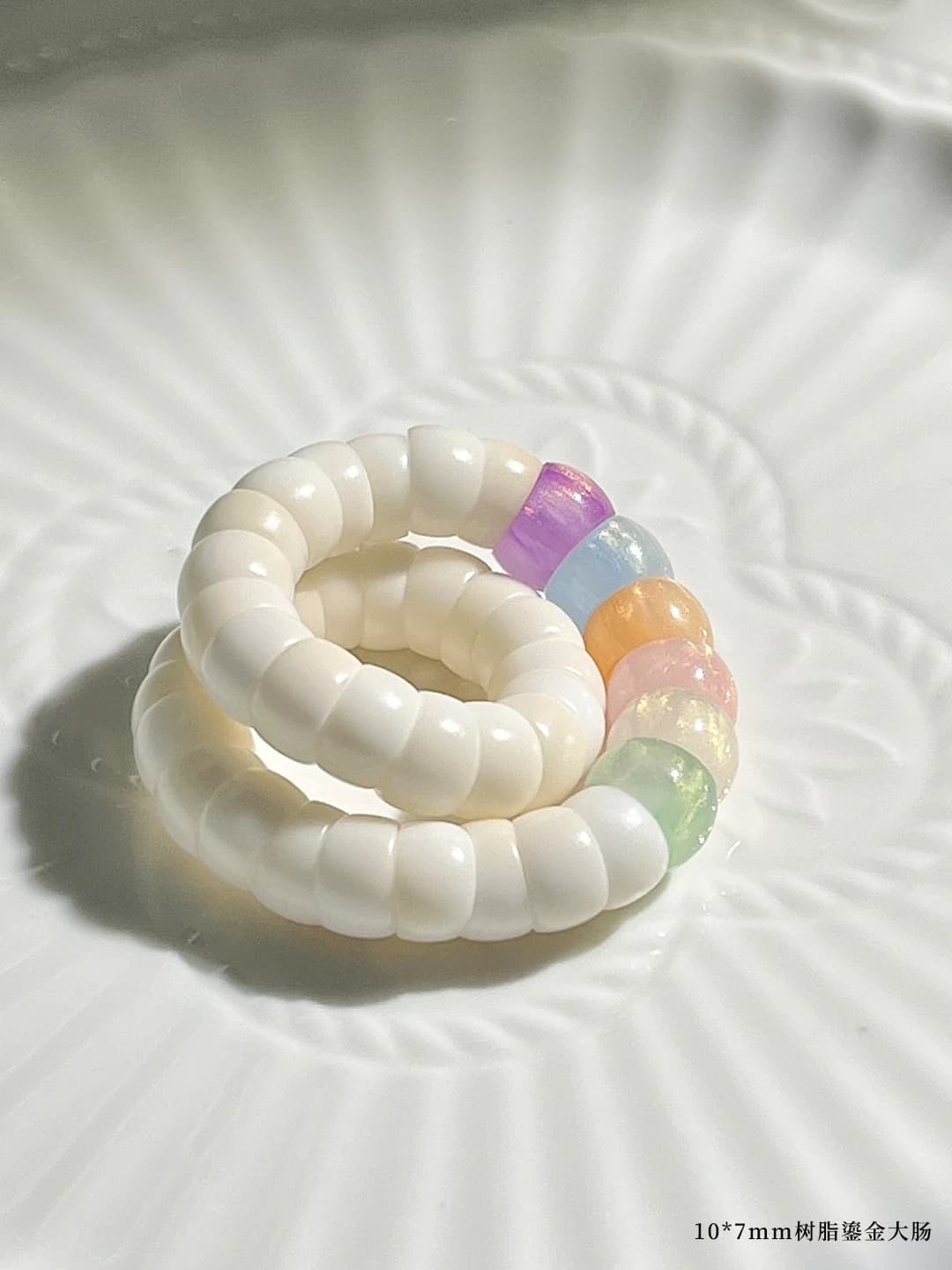 Oq jade, burilgan, 9mm